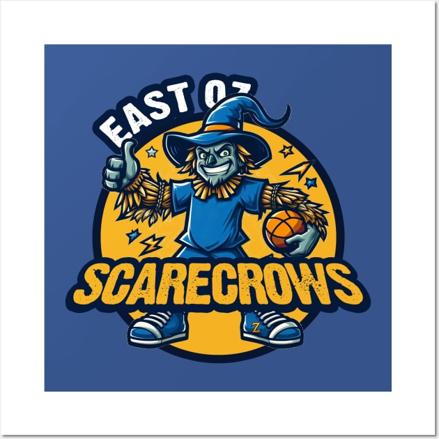 East Oz Scarecrows V2 Wall Art by PopCultureShirts